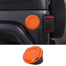 For 2018+ Jeep Wrangler JL Door Fuel Tank Gas Cap Cover With Lock Cover Trim RT-TCZ