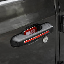 For 2018+ Jeep Wrangler JL 2-Door Version Exterior Car Door & Tailgade Handle Inserts Cover Trim RT-TCZ