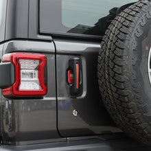 For 2018+ Jeep Wrangler JL 2-Door Version Exterior Car Door & Tailgade Handle Inserts Cover Trim RT-TCZ