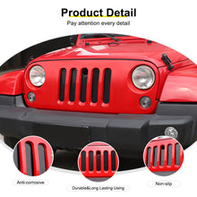 For 2007-2015 Jeep Wrangler JK Front Grille Mesh Tablet Insect Proof Net Accessories RT-TCZ