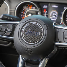 For 2018+ Jeep Wrangler JL & Gladiator JT Interior Steering Wheel Center Trim Cover RT-TCZ