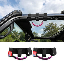 For Jeep Wrangler JK JL JT Car Top Roll Bar Grab Handles (2 pcs) RT-TCZ