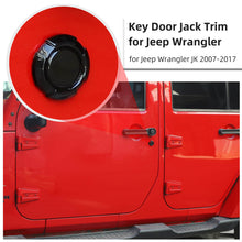 For Jeep Wrangler JK JKU Door Lock Trim Cover ABS 3pc RT-TCZ