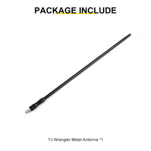 For 1997-2006 Jeep Wrangler TJ Exterior Side Hood Antenna Mast Replace RT-TCZ