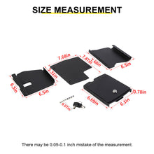 For 2018+ Jeep Wrangler JL & Gladiator JT Interior Center Console Safe Box Armrest Storage Box