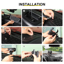 For 2011-2018 Jeep Wrangler JK Center Console Expansion Phone Mount Holder（5 pcs） RT-TCZ