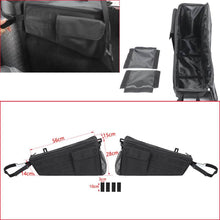 For 2018+ Jeep Wrangler JL Rear Trunk Cargo Organizer Storage Bag 2-Door Version (2 pcs) RT-TCZ