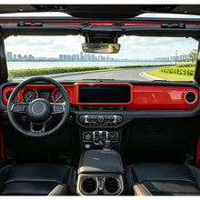 For 2024+ Jeep Wrangler JL & Gladiator JT Center Console Dashboard Gear Shift Bezel Trim Cover Kit (6 pcs) RT-TCZ