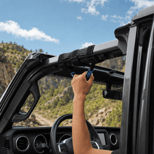 For Jeep Wrangler JL JK TJ YJ & Gladiator JT Roll Bar Grab Handles Paracord Grip Handle 2PCS RT-TCZ