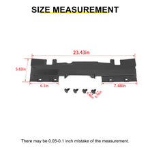 For 2018-2026 Jeep Wrangler JL / Gladiator JT Upper Radiator Cover Plate Durable Engine Bay Trim RT-TCZ