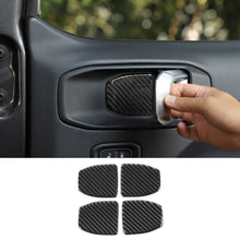 For 2018+ Jeep Wrangler JL/Gladiator JT 4-Door Interior Door Handle Bowl Cover Trim RT-TCZ