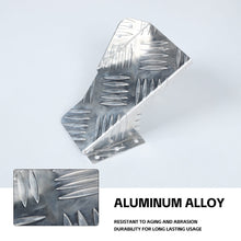 For 1997-2006 Jeep Wrangler TJ Aluminum Alloy Left Foot Rest Pedal Cover Silver RT-TCZ