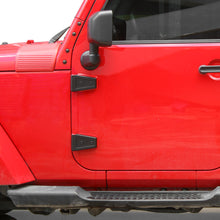For 2007-2018 Jeep Wrangler JK 2 Door Door & Hood Hinge Cover Trim Exterior Accessories（6 pcs） RT-TCZ