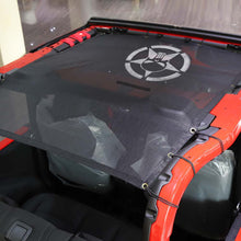 For 2018+ Jeep Wrangler JL 2Door Mesh Shade Top Cover Provides UV Insulation Net RT-TCZ