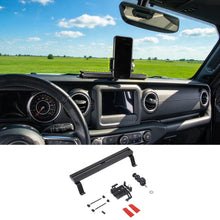 For 2018-2023 Jeep Wrangler JL & Gladiator JT Center Console Expansion Phone Mount Holder（3 pcs） RT-TCZ