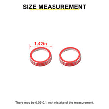 For 2014+ Jeep Cherokee & 2014-2020 Grand Cherokee Audio Switch Button Ring Trim Cover（2 pcs） RT-TCZ