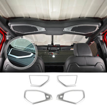 For 2024+ Jeep Wrangler JL & Gladiator JT A-Pillar & Top Roof mount Speaker Decor Ring Trim RT-TCZ
