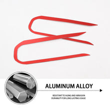 For 2018+ Jeep Wrangler JL JLU Aluminum Tailgate Hinge U-shaped Decorative Strip Cover Trim RT-TCZ