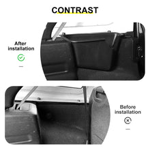 For 2018+ Jeep Wrangler JL Rear Cargo Trunk Organizer Storage Box Side Packets