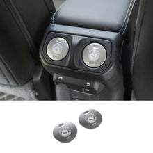 For 2018+ Jeep Wrangler JL / Gladiator JT 2 x Armrest Box Rear Air Vent Trim Aluminum Alloy RT-TCZ