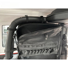 For 2007-2018 Jeep Wrangler JL JK 2PCS Rear Trunk Anti-roll Storage bag Organizer Black RT-TCZ
