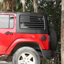 For 2011-2018 Wrangler JK Rear Window Sticker Trim US Flag Decal（2 pcs） RT-TCZ