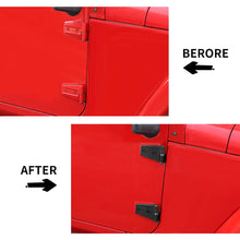 For Jeep Wrangler JK 2007-2017 US Flag Inner &Outler Car Door Hinge Trim Original Accessories 2/4-Door RT-TCZ