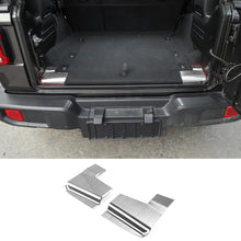 For 2018+ Jeep Wrangler JL Interior Rear Trunk Tail Box Guard Protect Trim Cover (2 pcs) RT-TCZ