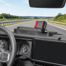 For 2024+ Jeep Wrangler JL & Gladiator JT Interior Center Dash Tray Storage Box Phone Holder