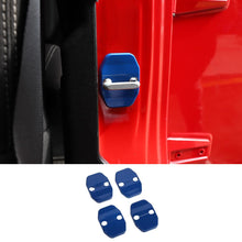 For 2007-2017 Jeep Wrangler JK 2Door Interior Door Lock Cover Protection Trim RT-TCZ