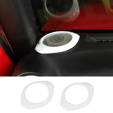 For 2015-2017 Jeep Wrangler JK JKU A Pillar Speaker Trim Cover RT-TCZ