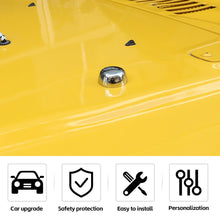 For 1997-2006 Jeep Wrangler TJ Chrome Car Engine Hood Rubber Head Cover Trim RT-TCZ