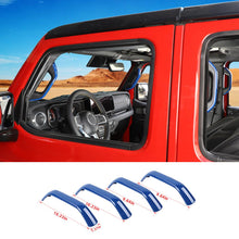 For 2024+ Jeep Wrangler JL/Gladiator JT A&B Pillar Grab Handles Cover Trim RT-TCZ