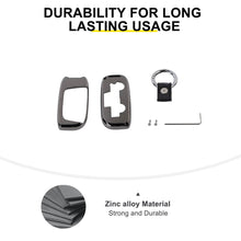 For 2015+ Jeep Renegade/2014-2020 Grand Cherokee/2017+ Compass Black Key Fob Cover Case (2 Pcs) RT-TCZ