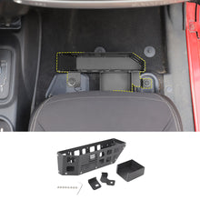 For 2007-2018 Jeep Wrangler JK Front Seat Under Storage Box Organizer – Aluminum Alloy & Iron RT-TCZ