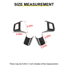 For 2006-2010 Jeep Grand Cherokee & 2007-2012 Liberty Carbon Fiber Steering Wheel Trim Cover （4 pcs） RT-TCZ
