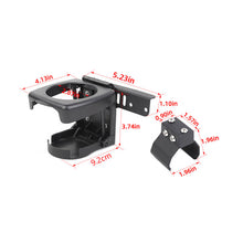 For 2024+ Jeep Wrangler JL & Gladiator JT Drink Cup Holder Stand Bracket Organizer Mount RT-TCZ