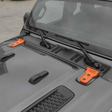 For 2018+ Jeep Wrangler JL 2-Dr 11 x Door Handle/Door & Engine Hood & Spare Tire Bracket Hinge Trim Cover RT-TCZ