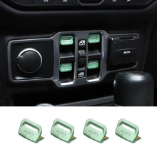 For 2018+ Jeep Wrangler JL JLU & Gladiator JT Aluminum Alloy Window Control Switch Cover Trim RT-TCZ