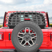 For 2018+ Jeep Wrangler JL 4-Door Version Car Rear Cargo Trunk Net Mesh Restraint System RT-TCZ