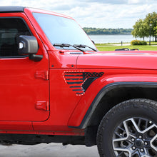 For 2018+ Jeep Wrangler JL & Gladiator JT Exterior Front Leaf Fender Sticker Trim Cover (2 pcs) RT-TCZ
