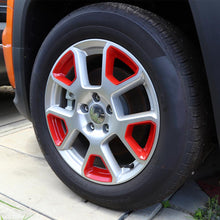 For 2019+ Jeep Renegade 5 Piece Exterior Tire Wheel Hub Cover Trim RT-TCZ