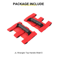 For Jeep Wrangler JK JL JT TJ Car Top Roll Bar Wide Grab Handles Accessories (2 pcs) RT-TCZ