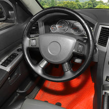 For 2006-2010 Jeep Grand Cherokee Steering Wheel & Gear Shift & Window Switch Panel Trim Cover Kit（10 pcs） RT-TCZ