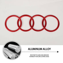 For 2018-2023 Jeep Wrangler JL & Gladiator JT Dashboard Air Conditioning Vents Cover Ring Trim Aluminum Alloy RT-TCZ