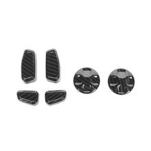 For Jeep Grand Cherokee 2011-2021/Jeep Cherokee 2014-2021/Jeep Grand Commander 2018-2021 6x Seat Adjustment Button Switch Cover Trim Kit (Red) RT-TCZ