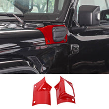 For 2021+ Jeep Wrangler JL JLU & Gladiator JT 4Xe Hood Wrap Angle Corner Guards Cover Trim RT-TCZ