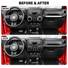 For 2011-2018 Jeep Wrangler JK 2Door 16PCS Full Set Interior Decoration Trim Cover Kit RT-TCZ