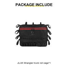 For Jeep Wrangler JK JL 2-Door Version Interior Rear Trunk Anti-roll Bag organizer Storage Bag RT-TCZ