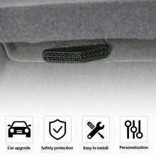 RT-TCZ Seat Under Air AC Outlet Vent Cover Protection For Jeep Renegade/Compass 2016+ Accessories Black